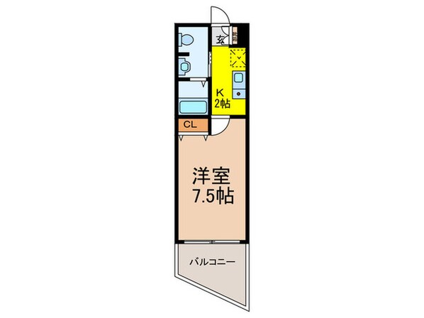 ボヌールクラルテの物件間取画像